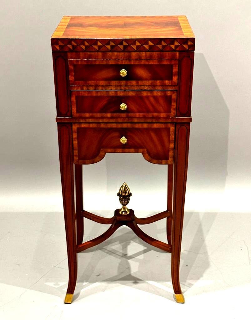 Maitland Smith Dressing/Jewelry Cabinet (1 of 11)
