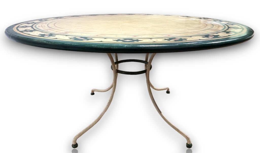 Patina Italia Hand Painted Center Table (1 of 8)