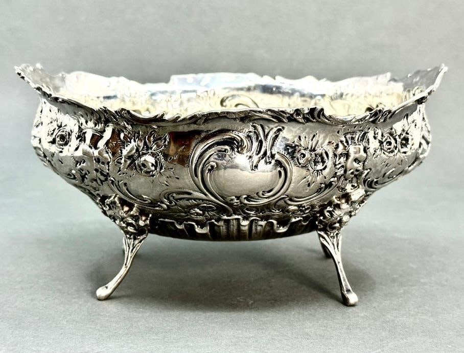 German Silver Sweetmeat Dish, 19thc. (1 of 7)