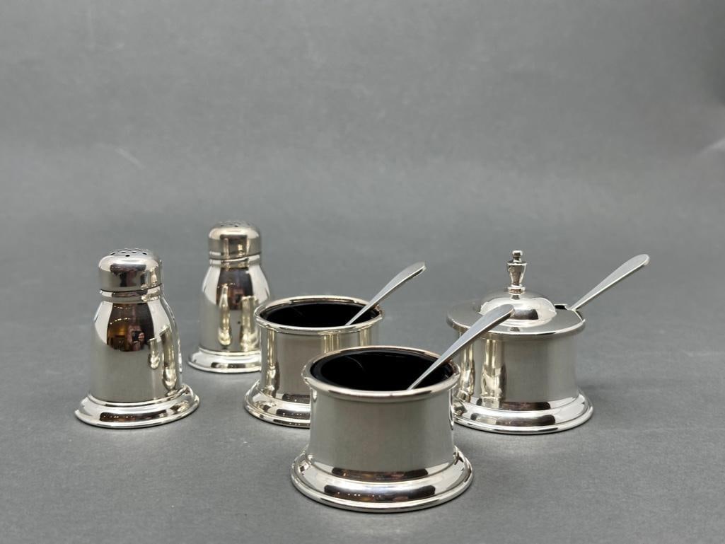 Birks Sterling Silver Salt, Pepper and Mustard Group (1 of 7)