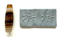 Achaemenid Cylinder Seal, ca. 450-350 BCE