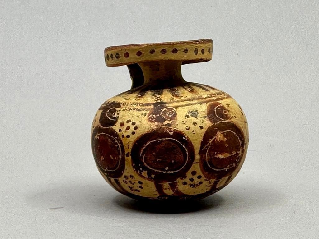 Corinthian Aryballos, ca. 6-7th BCE (1 of 5)