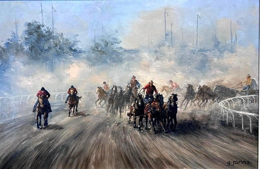 Georgia Jarvis Oil, "Heading for Home" (1 of 7)