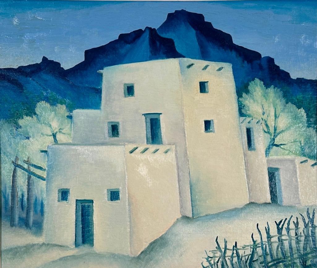 Harvey Gregory Prusheck Oil, "Morning Sun, New Mexico" (1 of 5)