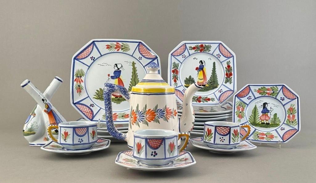 Assorted Modern Quimper Faience Group (1 of 16)