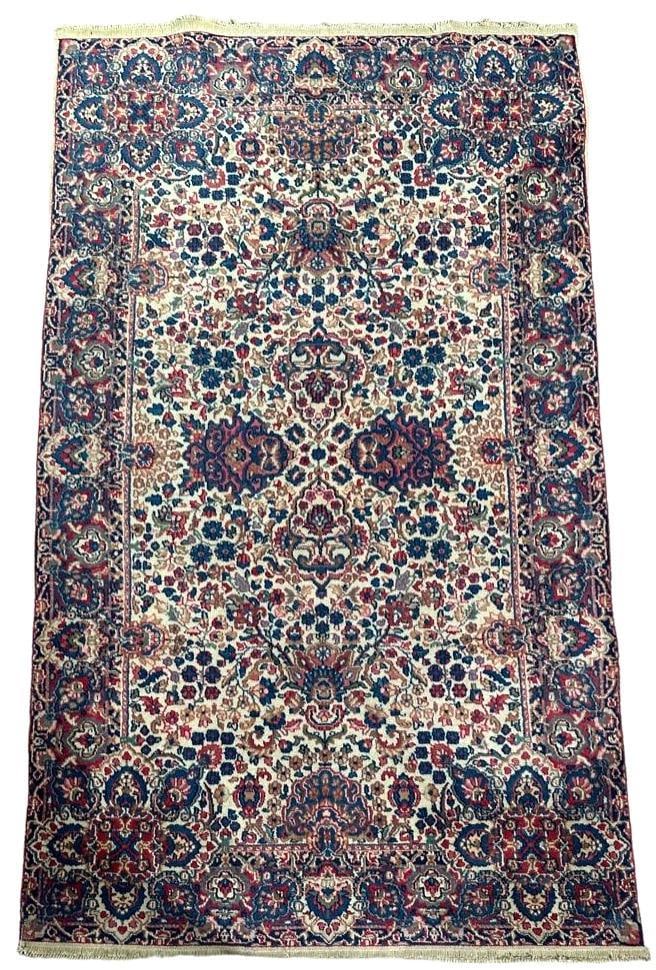 Ivory Sarouk Carpet, 5'1" x 3'1" (1 of 15)