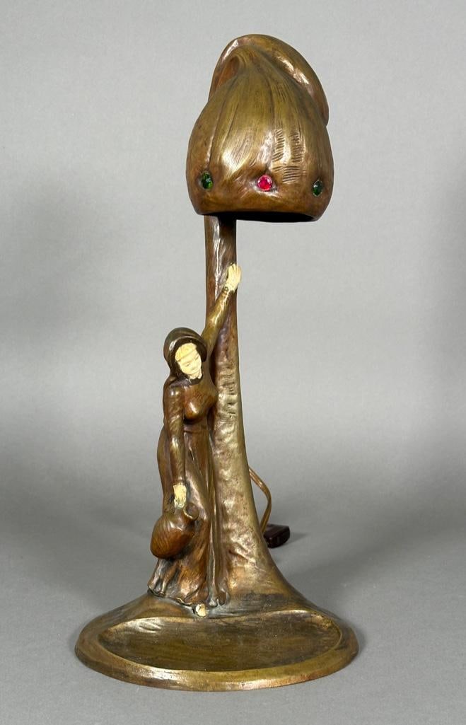 Peter Tereszczuk Bronze Boudoir Lamp (1 of 9)