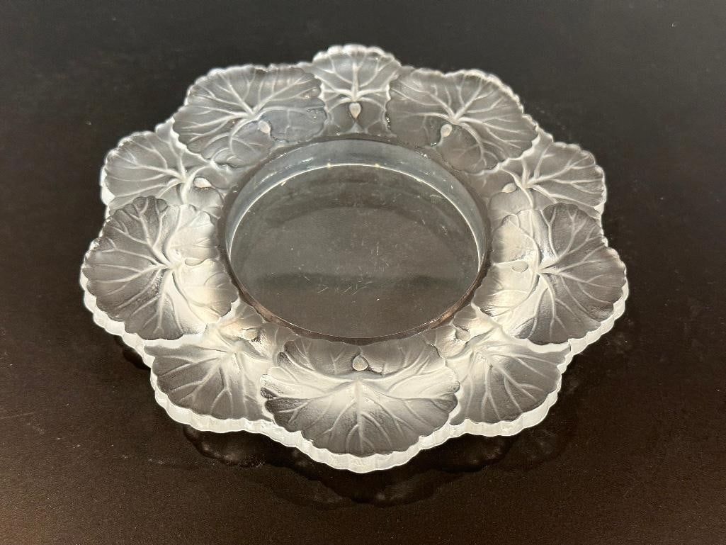 Lalique Honfleur Glass Dish (1 of 10)