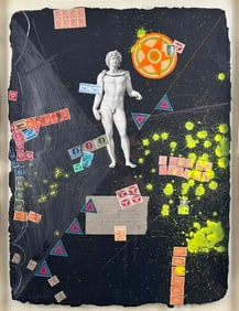 Don Joint Mixed Media Work, Love is the Theme...