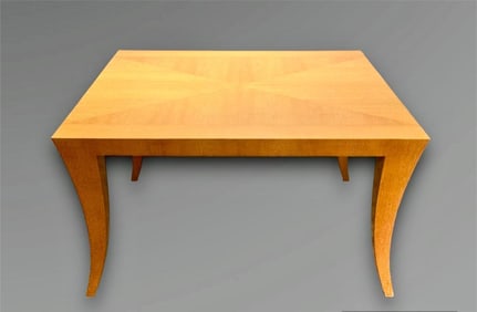 Dakota Jackson Australian Lacewood Veneered Dining Table