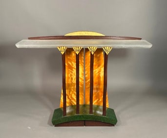 Mixed Media Console Table, Henry K. Edquist