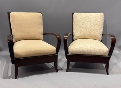 Two Dakota Jackson Lounge Chairs