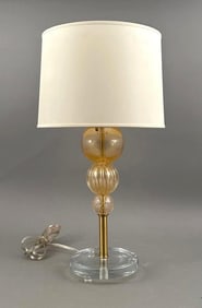 Barbara Barry for Baker "Bauble Lamp," Murano Glass