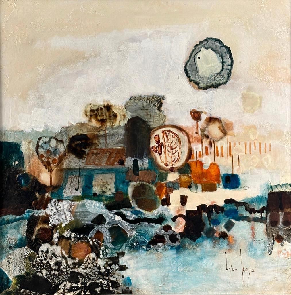 Lynn Kaye Oil, "City Cove V" (1 of 9)