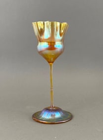 Tiffany Favrile Glass Floriform Vase