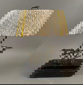 Asprey & Son, Bond Street,  Horsehoe Scale Fitted as Table Lamp