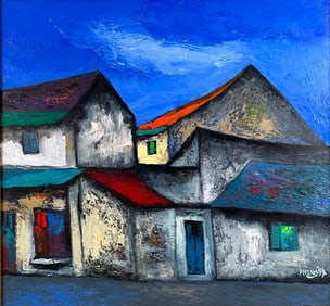 Dao Hai Phong Oil, Village on the Outskirts of Hanoi