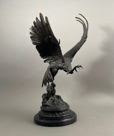After Jules Moigniez, Bronze Eagle with Prey