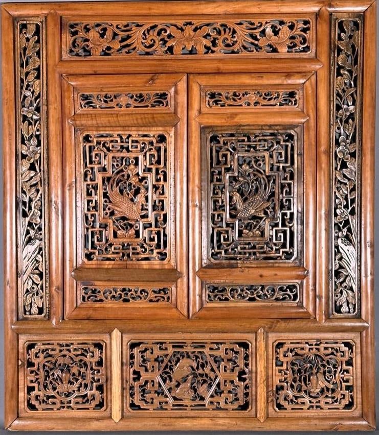 Chinese Architectural Openwork Panel (1 of 9)