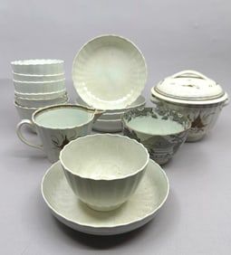 Lot of Leeds and English Pearlware Ceramics