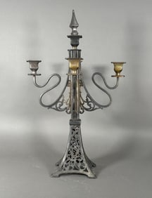 Art Nouveau Style Candelabra