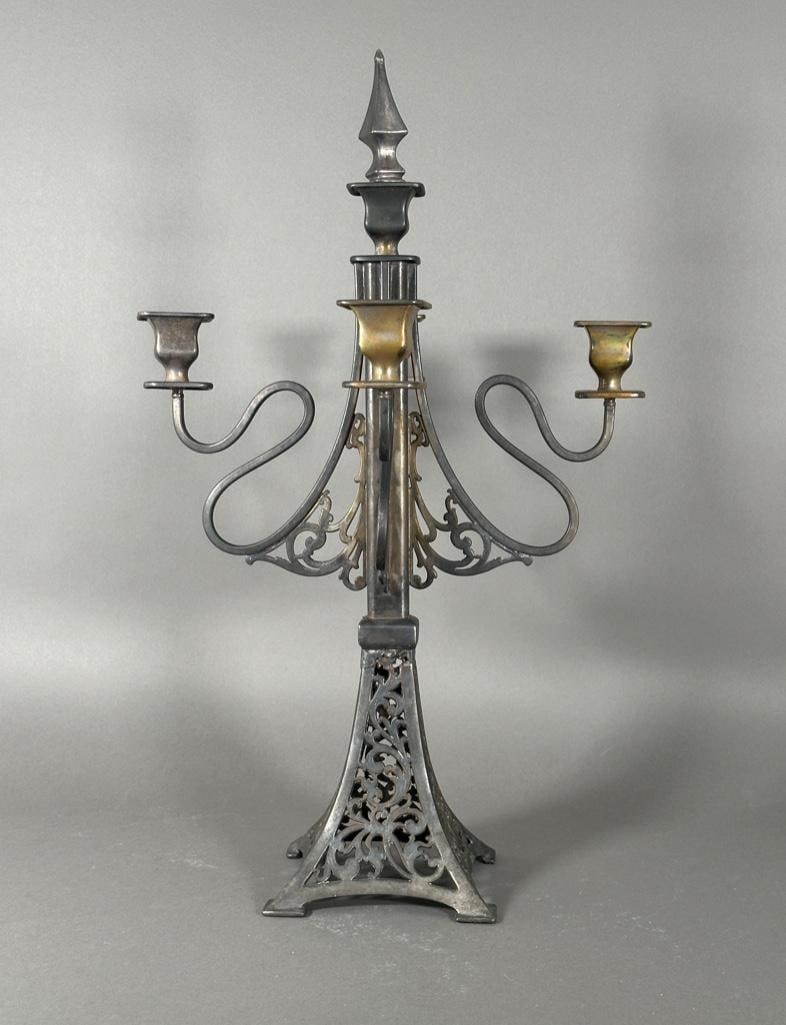 Art Nouveau Style Candelabra (1 of 8)