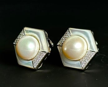 Fresh Water Pearl Earrings