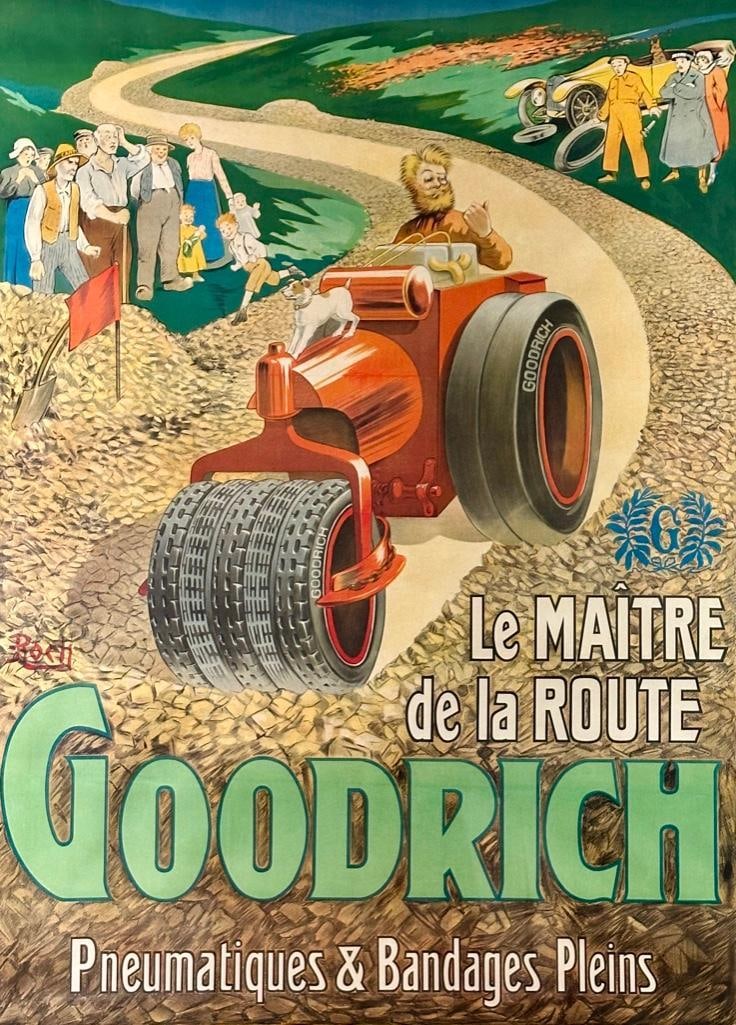 Roch Poster, "Goodrich, Maitre de la Route" (1 of 10)