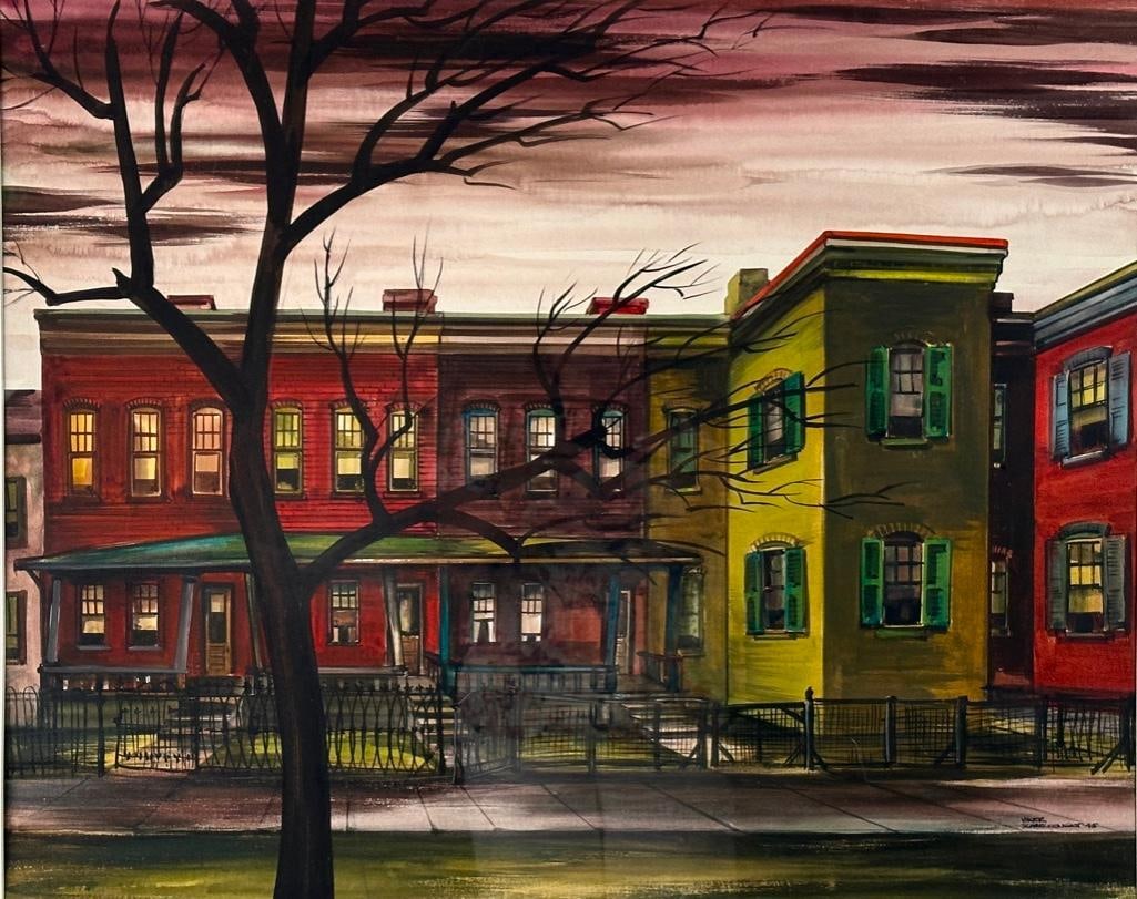 Viktor Schreckengost Watercolor, Down South (1 of 8)