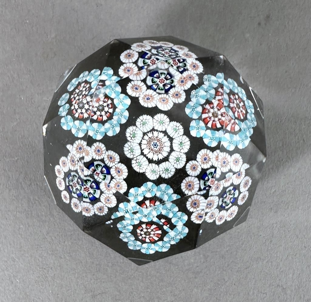 Faceted Millefiori Paperweight (1 of 4)
