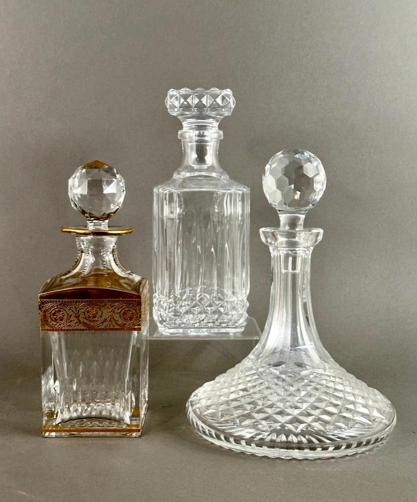 St. Louis Thistle, French Crystal Decanter (1 of 14)