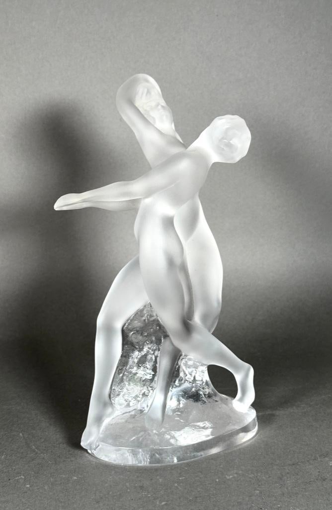 Lalique "Deux Danseuses" Crystal Figural (1 of 8)
