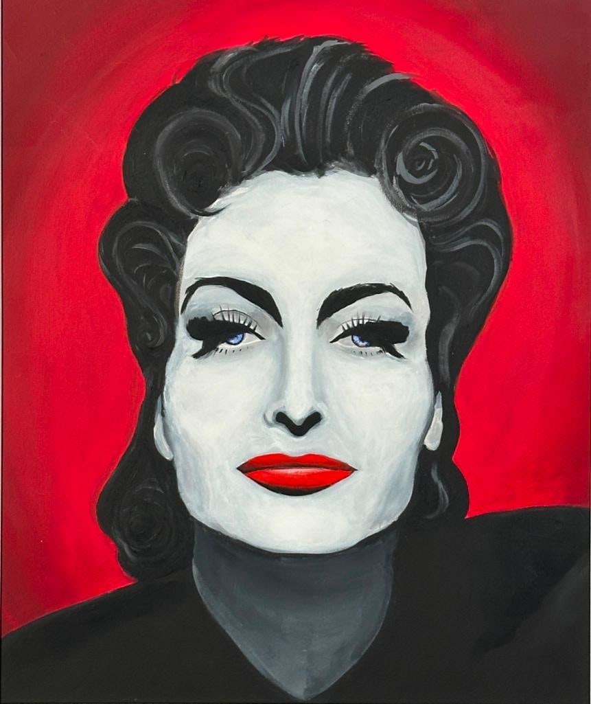 Anthony Watson Acrylic, "Joan Crawford" (1 of 6)