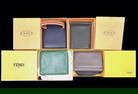 Four Men's Wallets, Fendi and Tod's