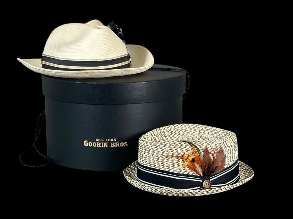 Two Gentleman's Goorin Brothers Hats (1 of 15)