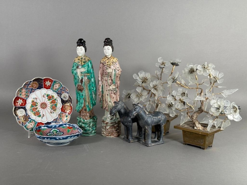 Lot of Eight Asian Decorative Pieces (1 of 12)