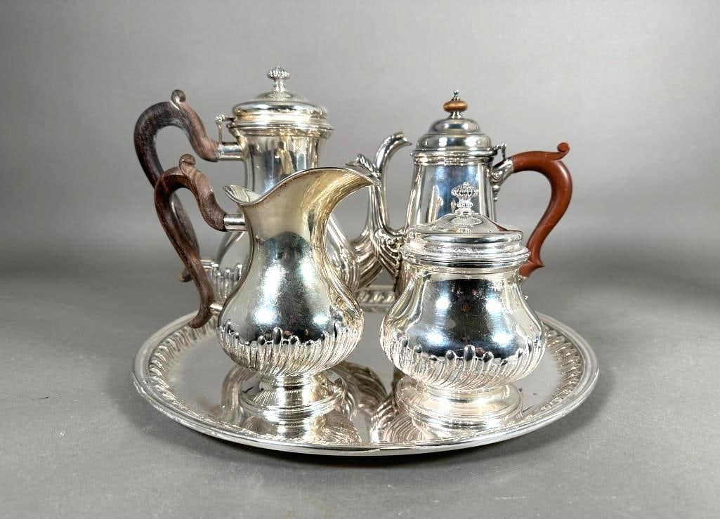 Italian .800 Silver Tea Service, Montano Turino (1 of 13)