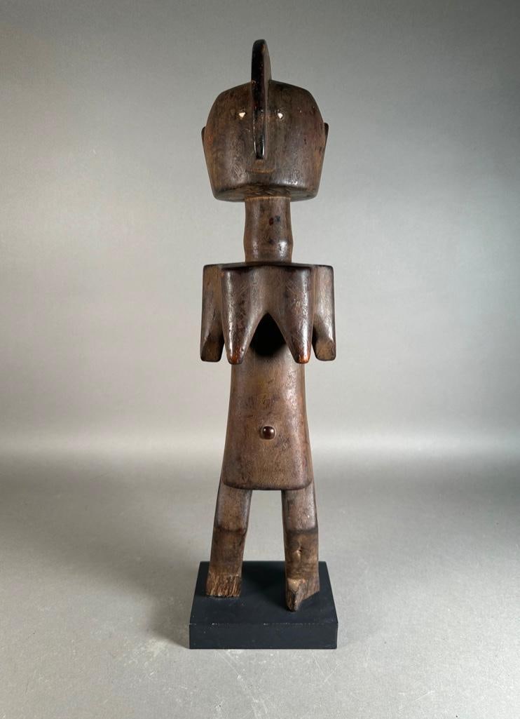 African Carved Wood Standing Female Biiga Doll, Mossi People (1 of 10)