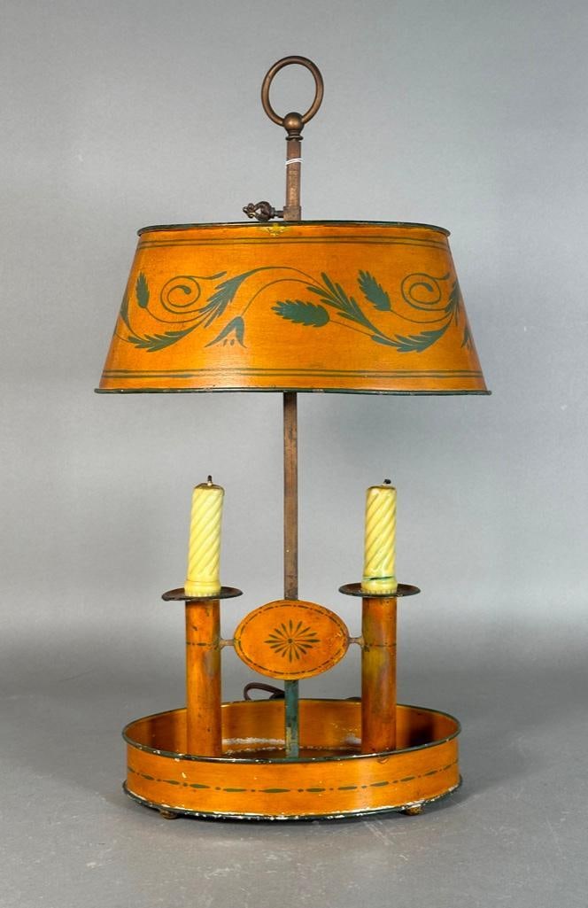 Tole Peinte Table Lamp (1 of 7)