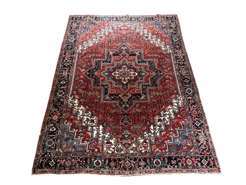 Persian Wool Carpet, Heriz, 13' x 9' 3 (1 of 11)