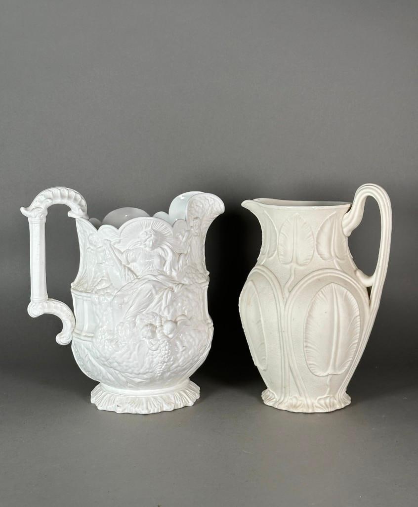 Samuel Alcock and British Parian Pitchers, Two (1 of 8)