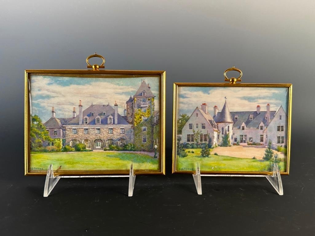 Elsie Dodge Pattee, Two Miniature House Portraits (1 of 7)
