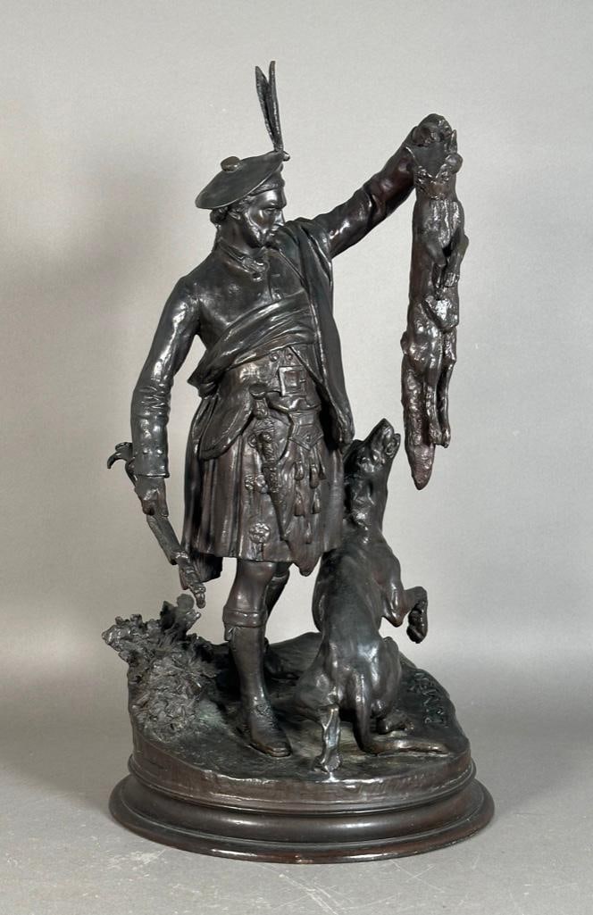 After P.J. Mene, Scottish Hunter with Dog and Fox (1 of 11)