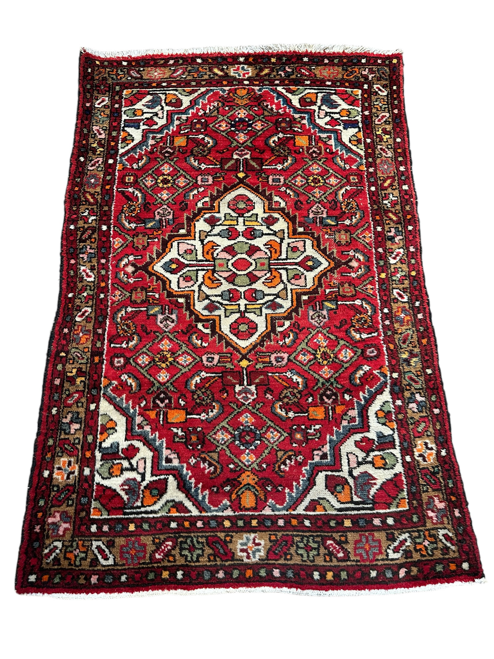 Persian Hamedan Carpet 5' x 3'2" (1 of 8)