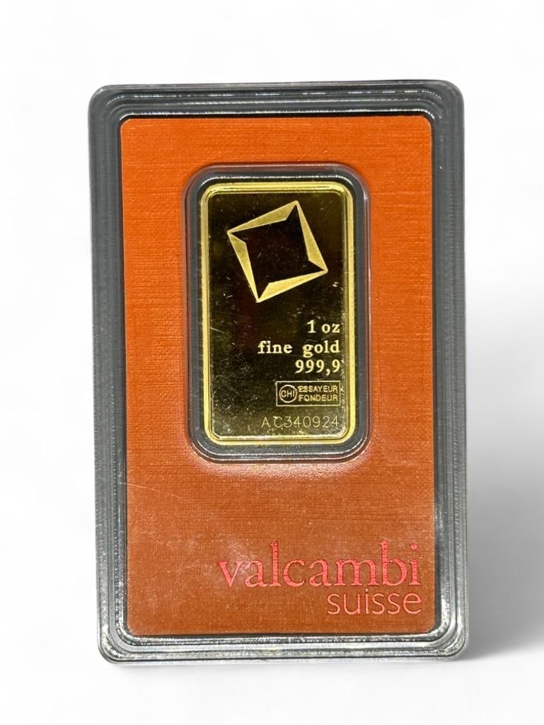 Valcambi 24K Gold Ingot (1 of 2)