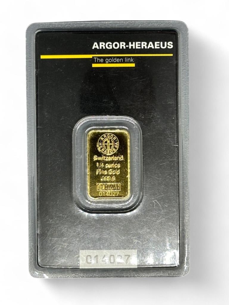 Argor-Heraeus 24K Gold Ingot (1 of 2)