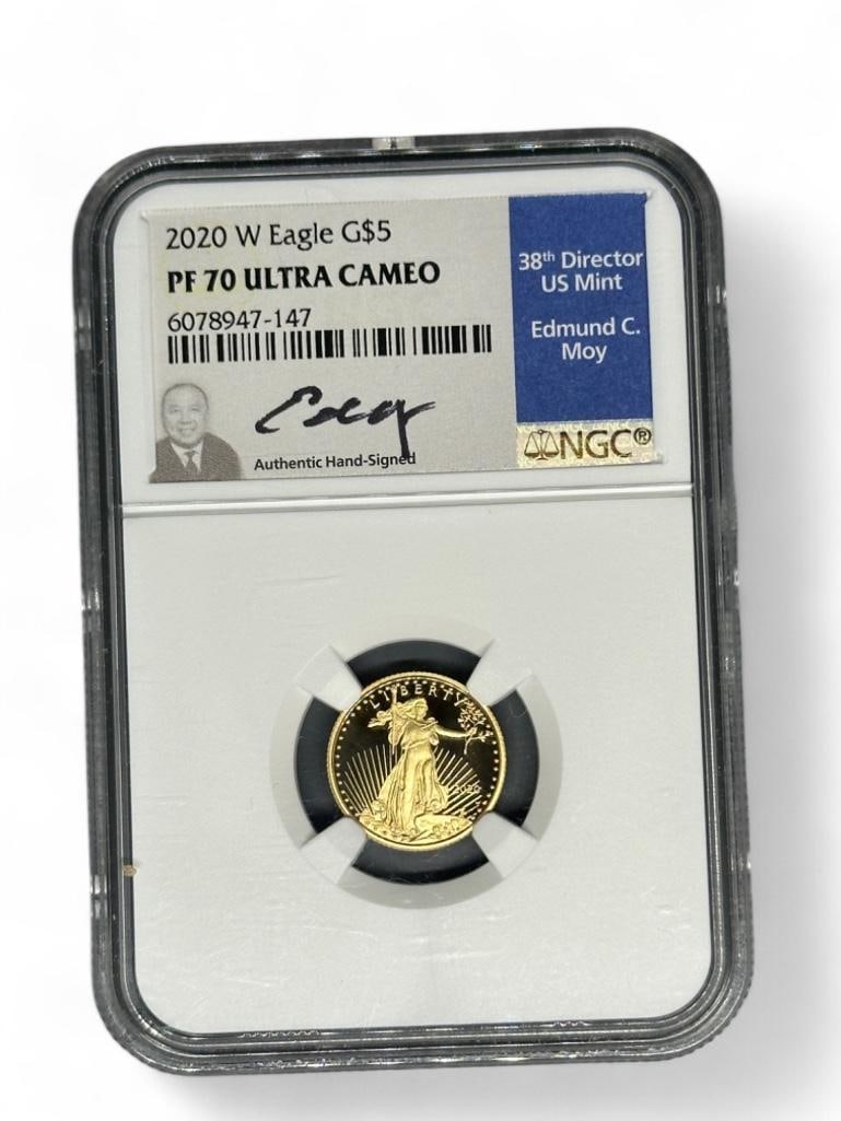 $5 US Gold 2020 Coin (1 of 2)