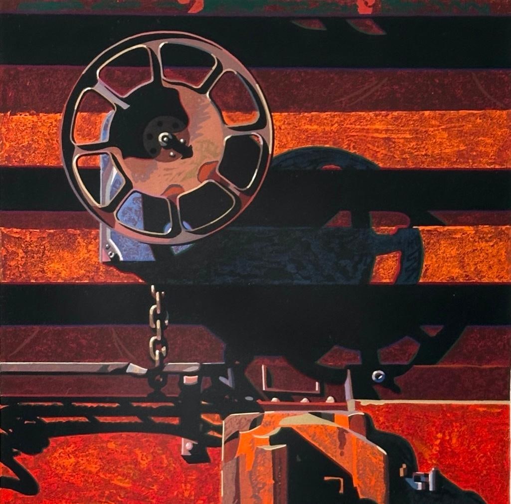 Robert Cottingham Etching, "Rolling Stock Series #13" (1 of 9)