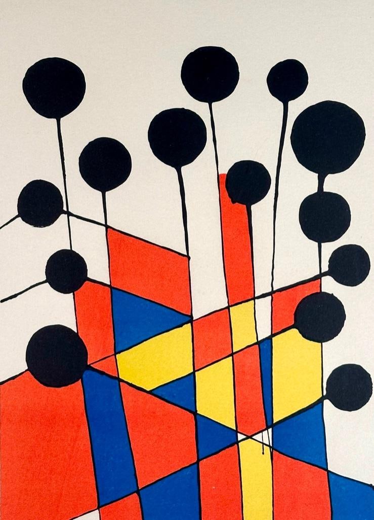 Alexander Calder Lithograph, "Jardin Fleuriste" (1 of 8)