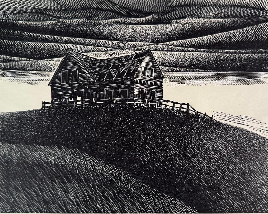 Nora Unwin Wood Engraving "Proud Memory" (1 of 6)